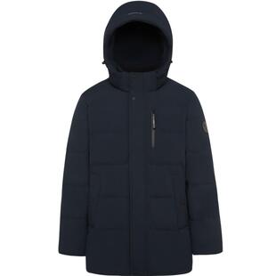 波司登羽绒服男冬季爆款中长款可拆卸帽中年冬季保暖加厚百搭外套