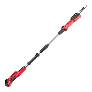 亚特电动高枝剪锂电高枝锯充电式加长杆伸缩修剪树枝园林高空锯子