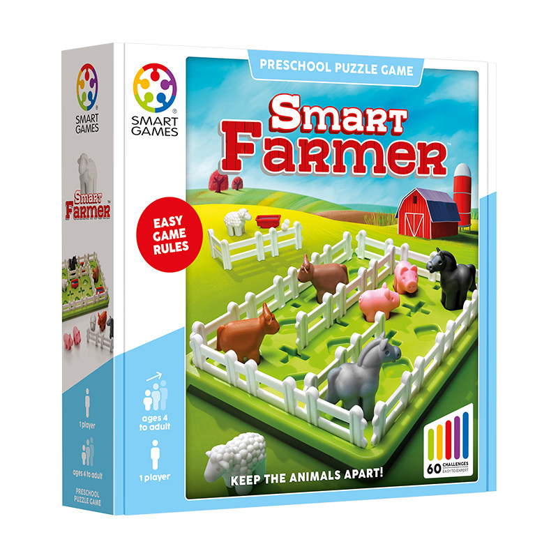 【弯弯推荐】SmartGames智慧农场主儿童益智玩具4岁+生日礼物