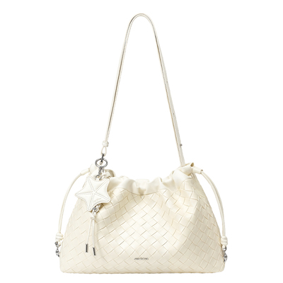 欧时纳海星流浪包2026新款女通勤腋下云朵包水桶大容量编织托特包