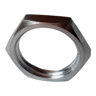 304不锈钢螺母螺丝内牙螺纹锁紧头M8M20M100并帽根母固定环锁母片