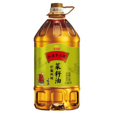 外婆乡小榨菜籽油巴蜀风味5L