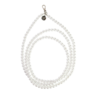 Wildflower珍珠系列手机背带适用于iPhone全系列斜挎便携手机链挂绳腕带配件串珠链条个性时尚wf