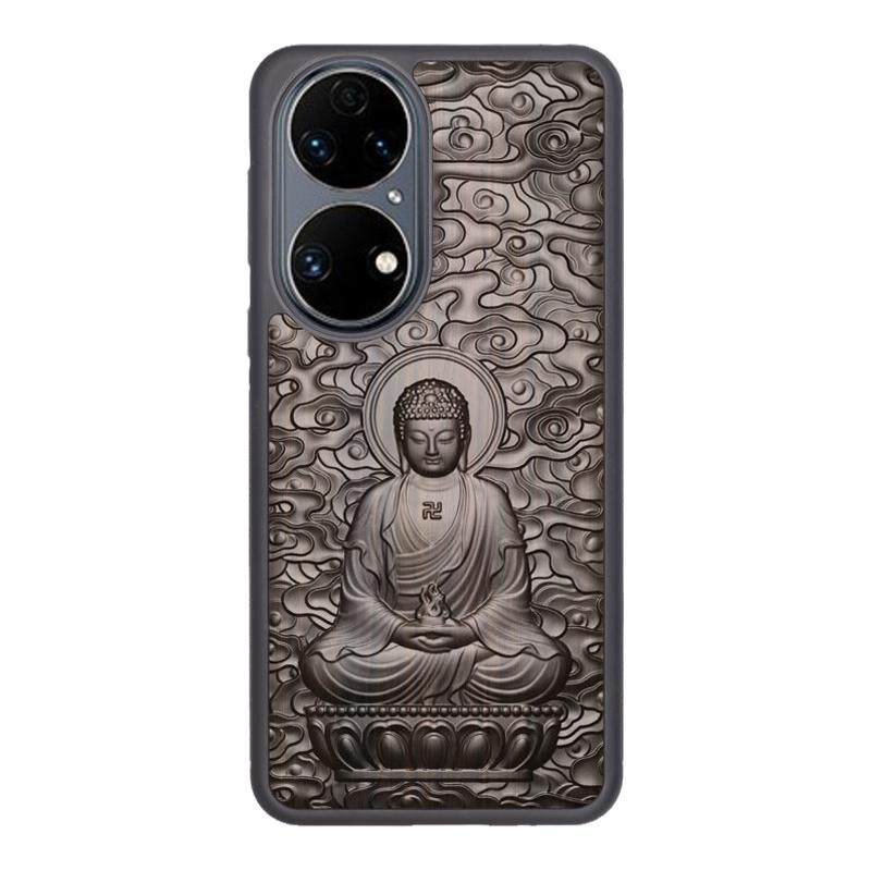 守护神适用华为P50E紫光檀手机壳