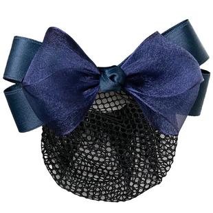 护士头花女网兜职业发网盘头发夹银行酒店服务员盘发网2025年新款