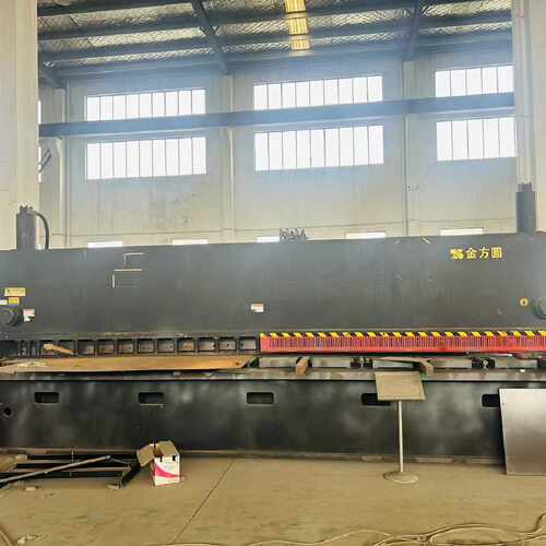 工厂转让金方圆10x6米数控液压闸式剪板机，型号VR，201—议价