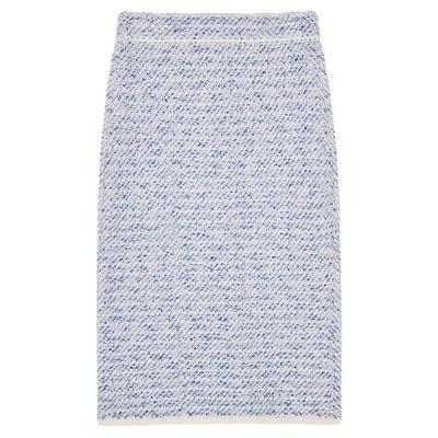 CRUSH26早春新款花呢直筒半裙