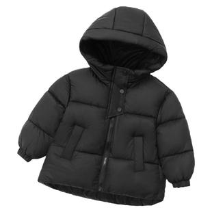 儿童羽绒棉服男童女童装2024新款冬季加厚保暖宝宝短款棉袄外套潮