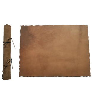 零售复古羊皮卷书写密室线索羊皮纸手绘藏宝图证书做旧地图古卷轴