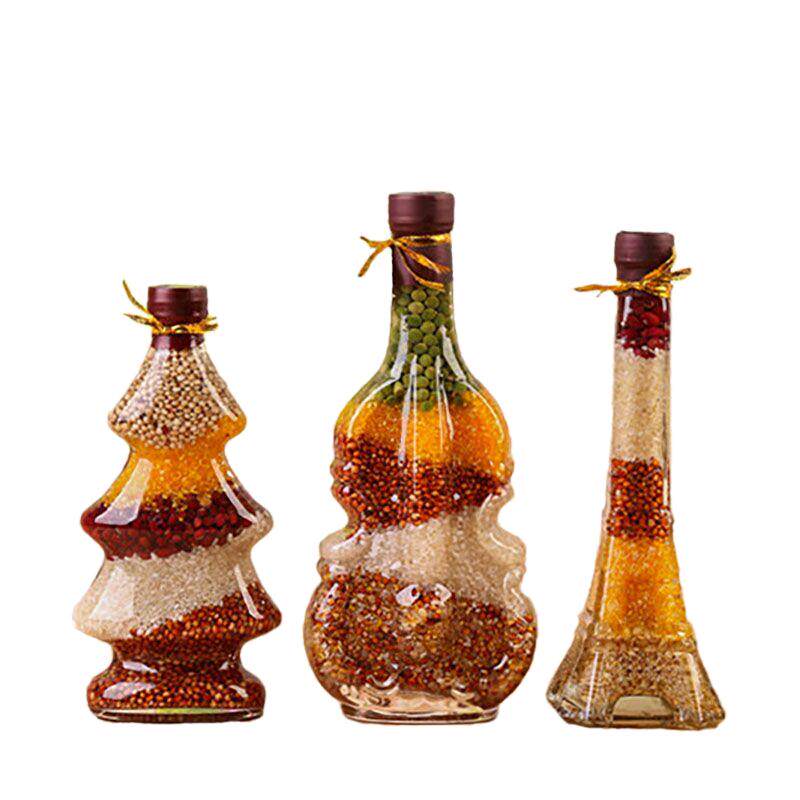 橱柜五谷丰登杂粮玻璃瓶装饰品