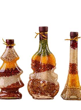 橱柜五谷丰登杂粮玻璃瓶装饰品