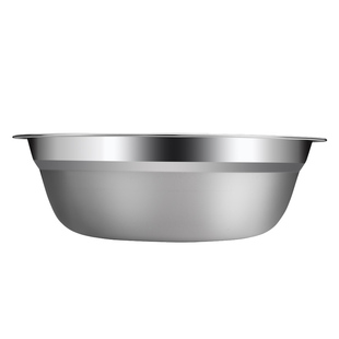 不锈钢盆碗304食品级汤盆加厚加深小盆子家用厨房铁盆大菜盆饭盆