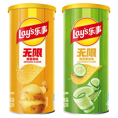 乐事62g*6罐装大礼包解馋追剧