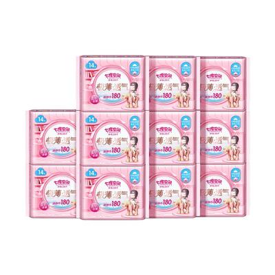 七度空间极薄透气日夜组合卫生巾