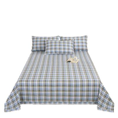 紫罗兰全棉老粗布床单