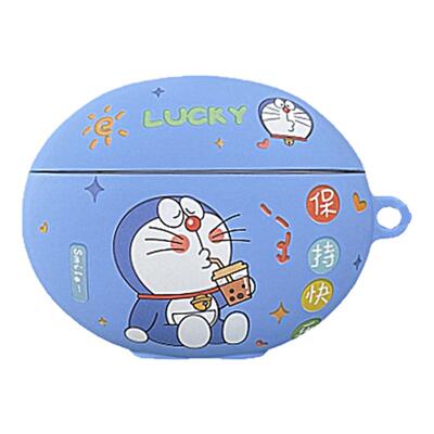 哆啦A梦适用华为freebudsSE3保护套freebuds4无线蓝牙耳机壳4e新款FreeBuds5/5i盒6i卡通磨砂pro2+情侣套Pro3