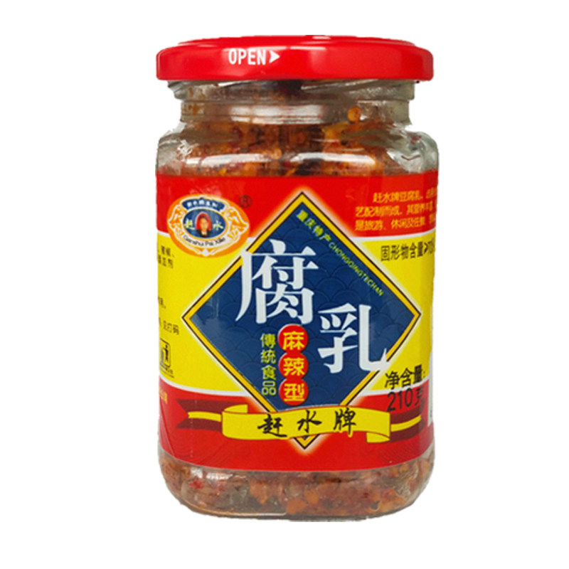 重庆特产霉豆腐赶水豆腐服4瓶