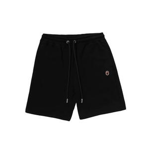 BAPE男装26年春夏猿人刺绣标纯色运动短裤306531Q