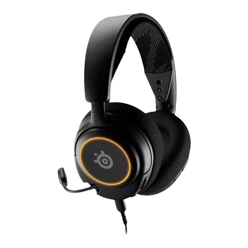 steelseries/赛睿Arctis Nova3寒冰游戏耳机电竞头戴耳麦降噪幻彩