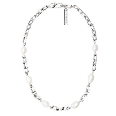 ins冷淡风短款珍珠项链