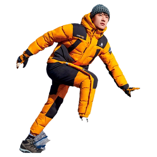 【900蓬鹅绒】思凯乐保暖羽绒裤男女冬户外滑雪加厚快脱F6604529