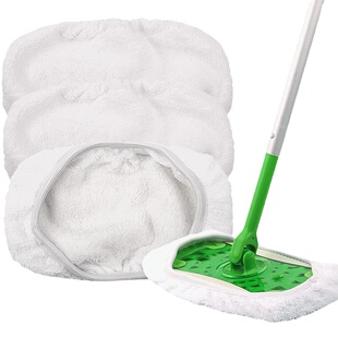 静电除尘拖把替换布套适用swiffer拖把托布重复水洗平板干湿两用