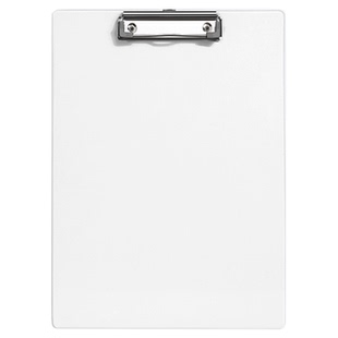 透明亚克力a4板夹文件夹夹板文具菜单学生写字书写硬板试卷夹子竖版记录书夹纸简约办公用品便携塑料资料夹子