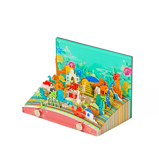 纸志2026年锦绣中华纸雕日历手撕国风文艺台历创意摆件新年礼物