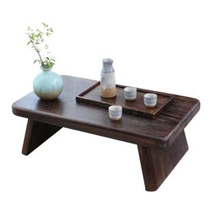 天兰美 实木炕桌炕几 小茶桌子榻榻米八字飘窗桌 飘窗矮茶几桌