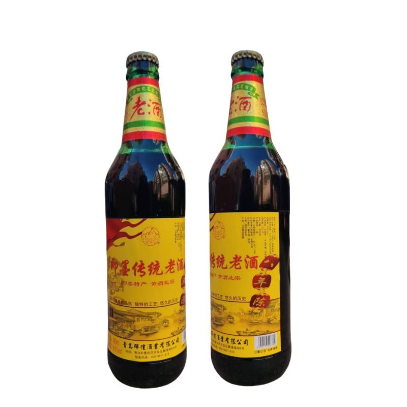 山东特产青岛即墨黄酒老酒十年陈传统黄酒