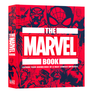 DK The Marvel Book Expand Your Knowledge of a Vast Comics Universe 漫威科普百科图册 精装全彩插图 青少年课外读物 原版图书