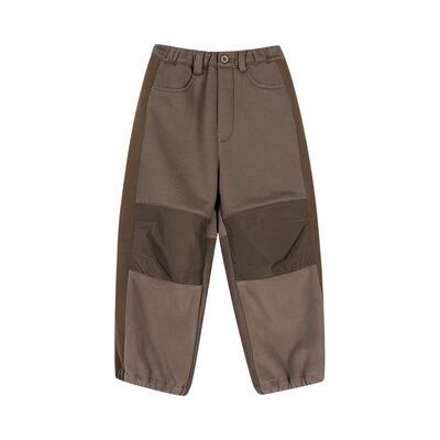 [加绒]江南布衣童装束脚宽松长裤保暖宽松冬男女童裤子jnbybyjnby