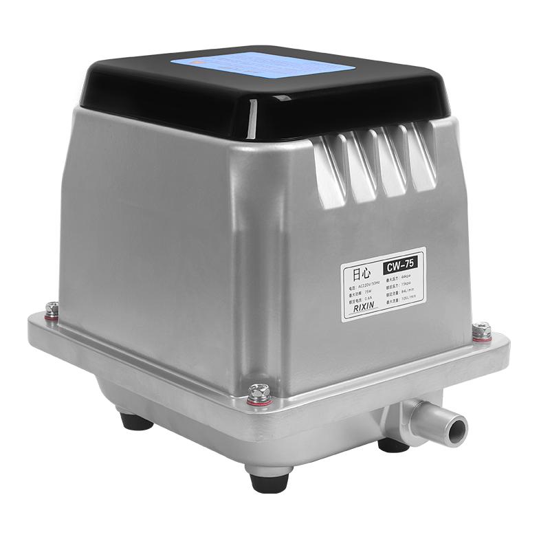 220v插电气泵鱼缸氧气泵海鲜养鱼充氧泵卖鱼增氧机庭院鱼池增氧泵