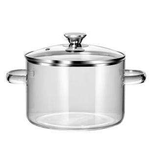 泡面碗汤碗大容量高硼硅玻璃家用可电陶炉微波炉加热专用汤碗双耳