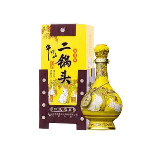 牛栏山二锅头52度经典黄龙（生肖兔年）1L*1瓶清香型白酒 送礼