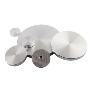 【源头厂家】实心铝饼玻璃专用铝饼钢化玻璃桌茶几桌腿固定五金件