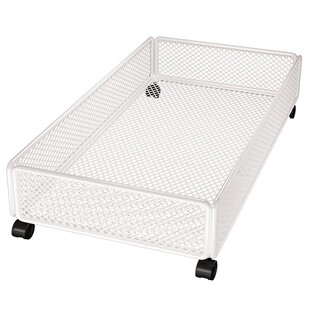 床底收纳箱带滑轮扁平抽屉式玩具收纳筐沙发底下抽拉柜鞋子储物盒