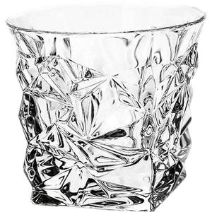 水晶玻璃威士忌杯洋酒杯啤酒杯白酒烈酒鸡尾酒方形家用水杯子套装