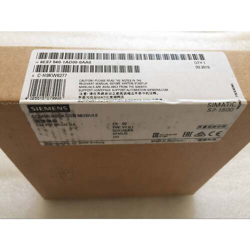 议价全新6ES7540-1AD00-0AA0西门子S232通讯模块6ES75401AD000AA0