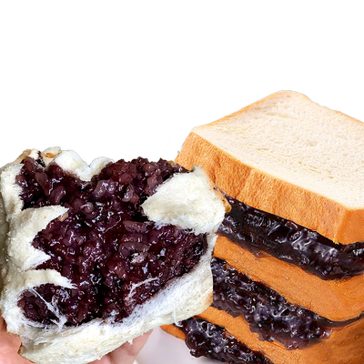 买1箱送1箱紫米面包夹心吐司