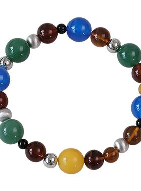 白岚多宝蜜蜡手串玛瑙东陵玉新款首饰高级感轻奢手链饰品SL3999