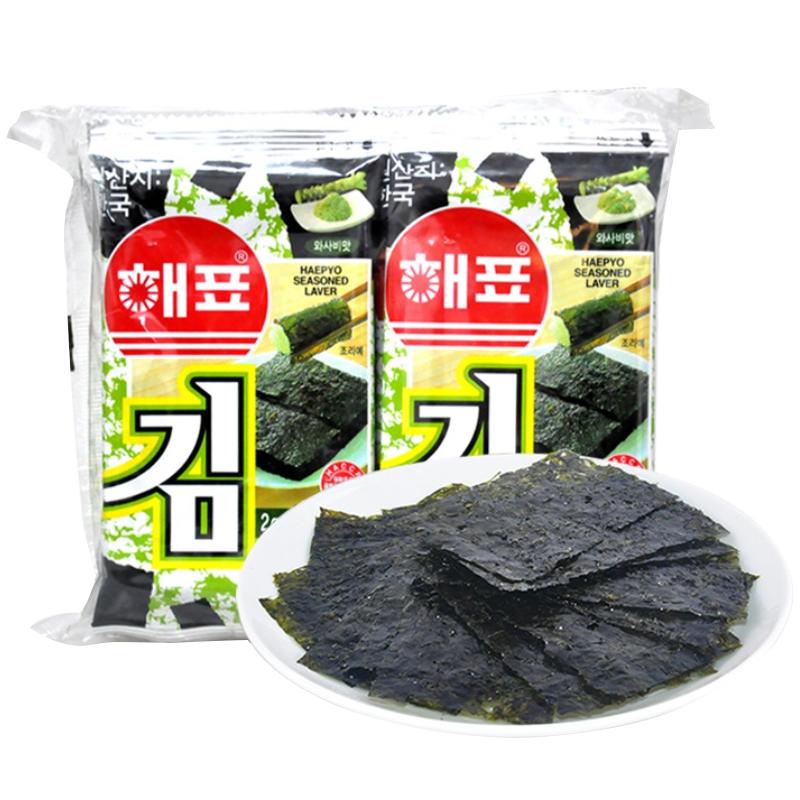 海牌菁品16g韩国芥末味海苔