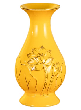 陶瓷供佛花瓶供奉观音玉净瓶贡瓶