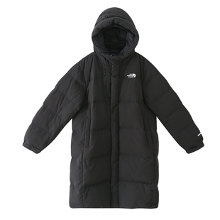 【宠粉折扣】女童羽绒服2024冬装新款女大童初中生长款连帽90鸭绒