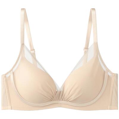 安莉芳无痕无钢圈小胸聚拢内衣女