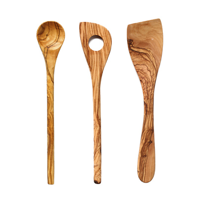 德国redecker橄榄不粘锅木铲子