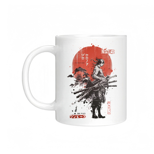 海贼王索隆马克杯三刀流二次元杯子男女陶瓷水杯白色日式动漫周边