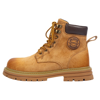 Lee Cooper复古马丁靴男款2025新款秋冬厚底增高加绒保暖户外靴子