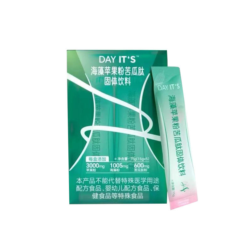 Dayits小燃条海藻苹果粉体重管理
