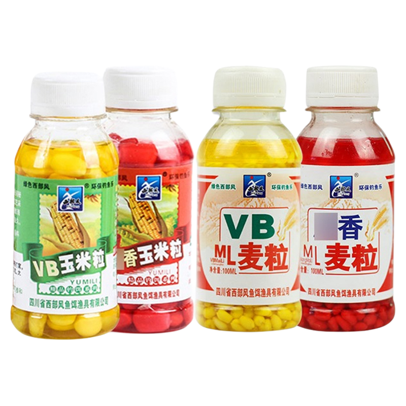 【1.9￥批发走量】西部风VB玉米粒甜嫩麦粒鲤鲫草鳊翘嘴钓鱼饵料